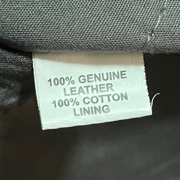 Sash Bag Genuine Leather Crossbody Sling Purse Reversible Gray Black Wallet - Picture 7 of 12